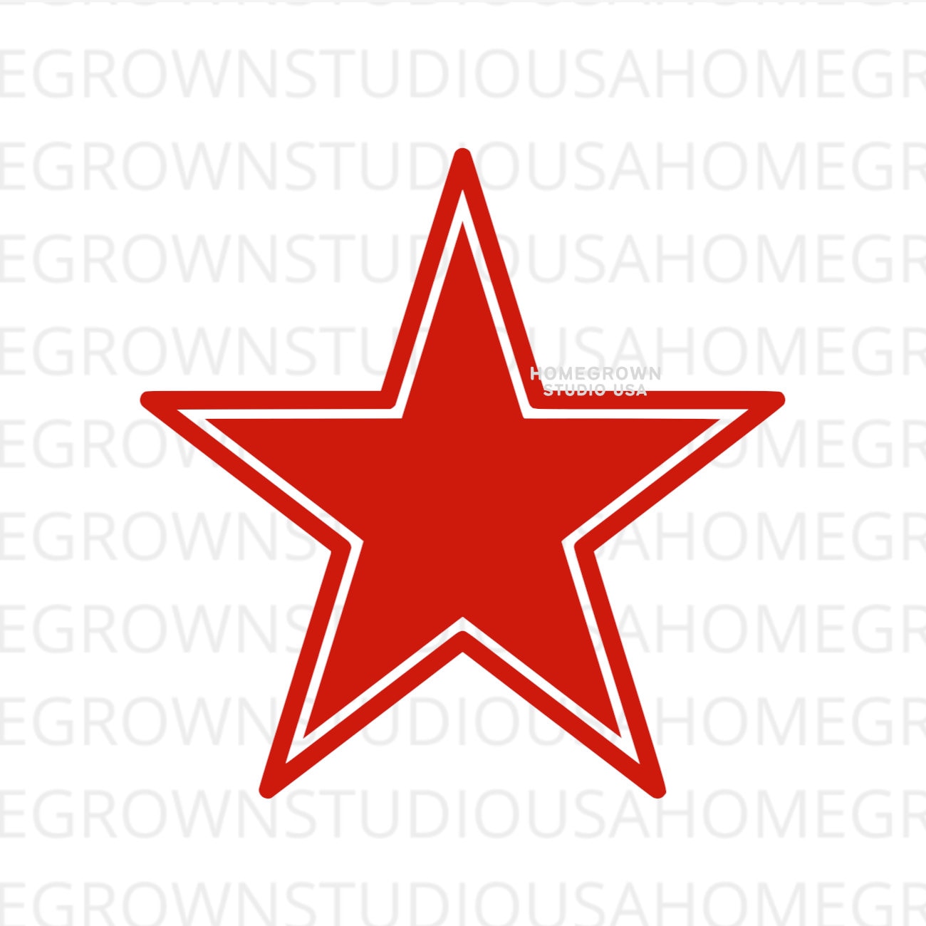 Red Star With Ridgid Edges Red Star Symbol Font