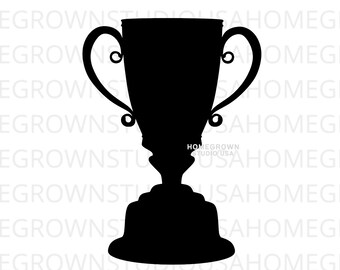 Trophée Svg Sports Awards Médaille Trophée Cricut Cut File Clipart Commercial Use Svg, Dxf, Eps Png Jpg, Téléchargement instantané pour Cricut, Silhouette