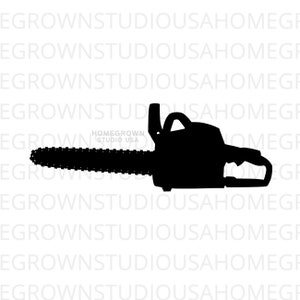Motosserra Svg, clipart de ferramentas de carpinteiro de construção, uso comercial, Svg, Dxf, Eps Png Jpg, download instantâneo para Cricut ou Silhouette