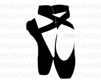 Ballet Slippers Svg, Dancer Clipart, Ballet Shoes Svg Png, Commercial Use, Svg, Dxf, Eps Png Jpg, Instant Download for Cricut or Silhouette