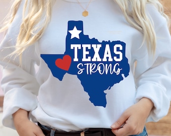 Texas Strong Svg, Oraciones por Texas Svg, Uvalde Texas Map Tshirt, Clipart, Svg, Dxf, Eps Png Jpg, Instant Download, Cricut