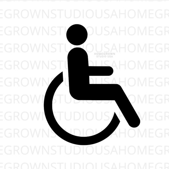 Wheelchair Symbol Clipart
