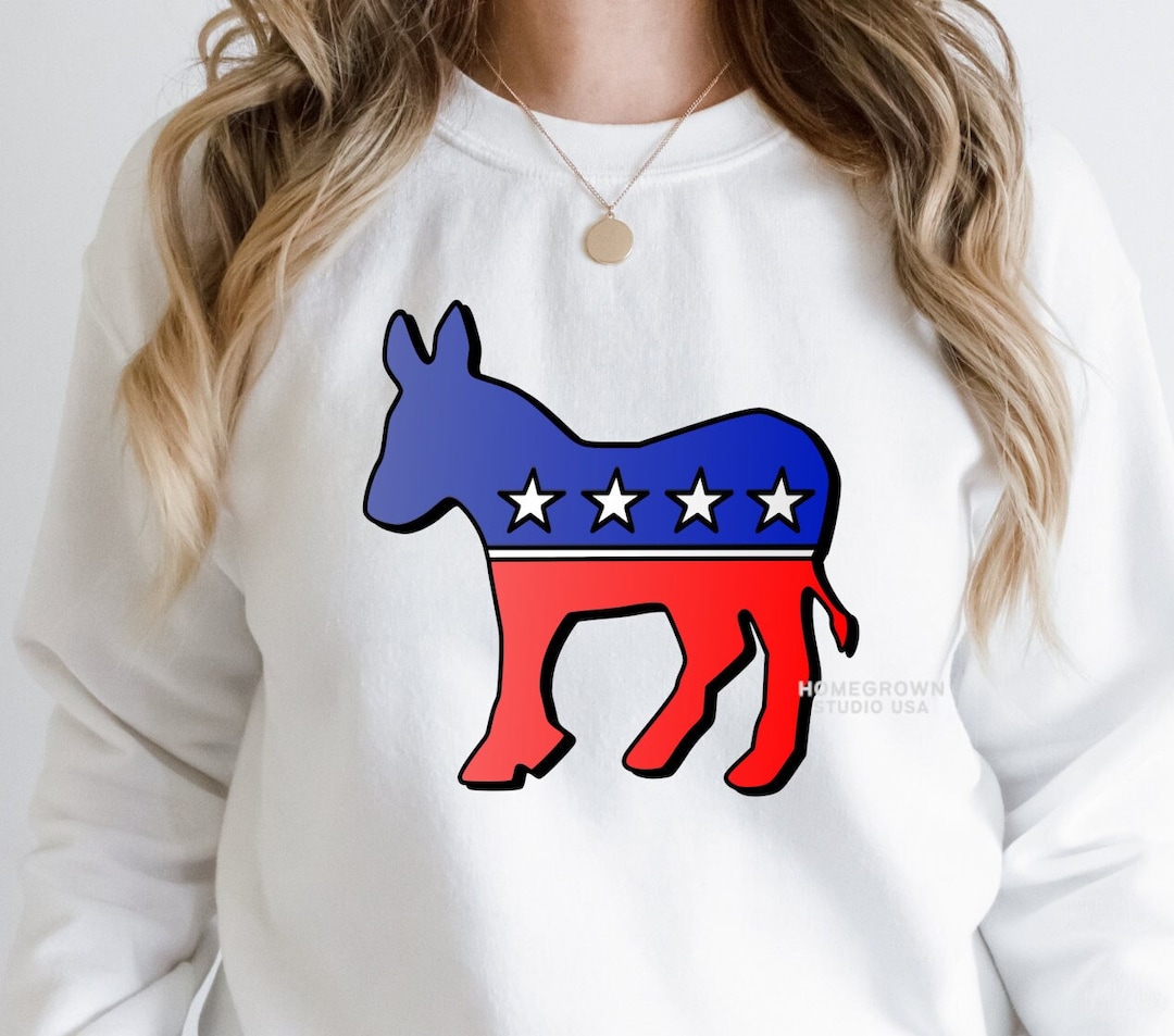 Democrat Donkey Svg, Democrat Svg, Political Clipart, Democratic Party ...