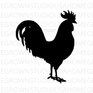 Haan SVG, landbouwhuisdieren Svg, boerderijleven Svg, kip Clipart, Svg, Dxf, Eps Png Jpg, Instant Download voor Cricut Glowforge, silhouet