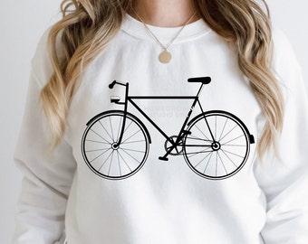 Bicycle Svg, Racing Bicycle, Bike Clipart, Bike Cut File, Commercial Use, Svg, Dxf, Eps Png Jpg, Instant Download for Cricut, Silhouette