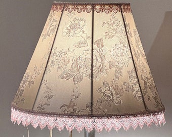 Vintage Floral Lampshade: Handmade Deco