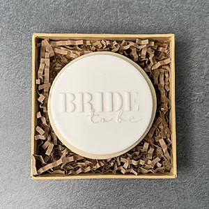 fondant embosser | bride to be