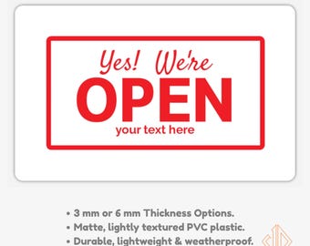 Custom PVC Sign: Personalized Business Logo, Wall Decor