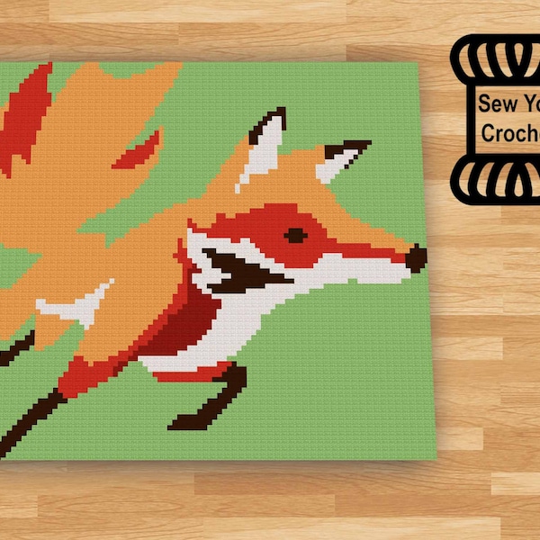 Running Fox Pattern - Etsy