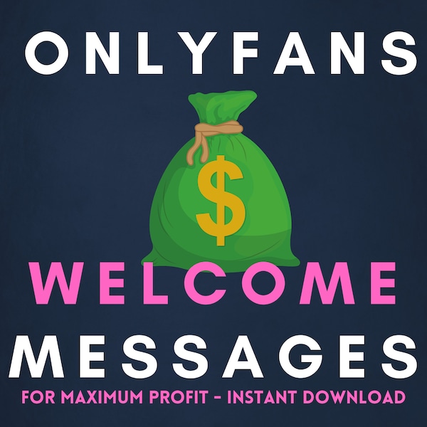 12 OnlyFans Welcome Message Templates | Plus link to 50 Free Captions | Great for any Platform