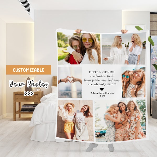 Best Friend Blanket Personalized Etsy