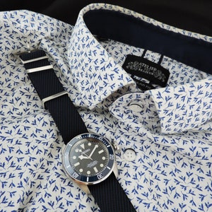 Seiko Inspiration Tudor Black Bay Men&#39;s Automatic Watch