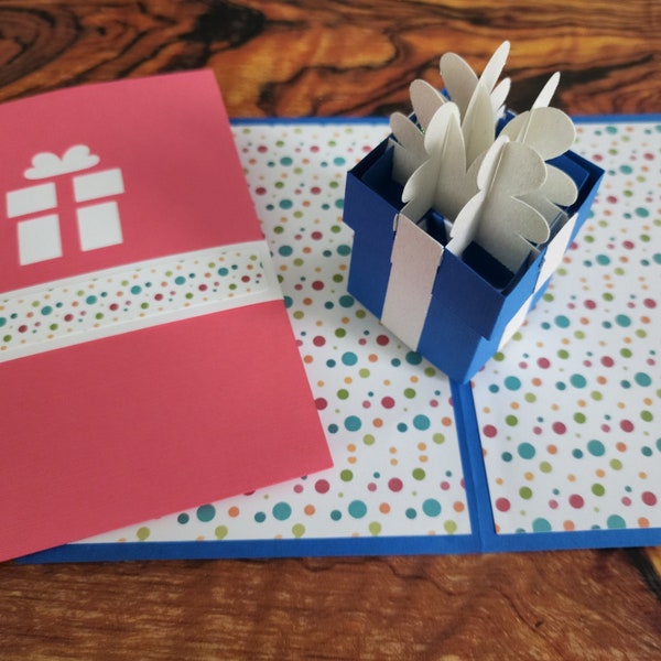 Pop up Confetti Cards Etsy