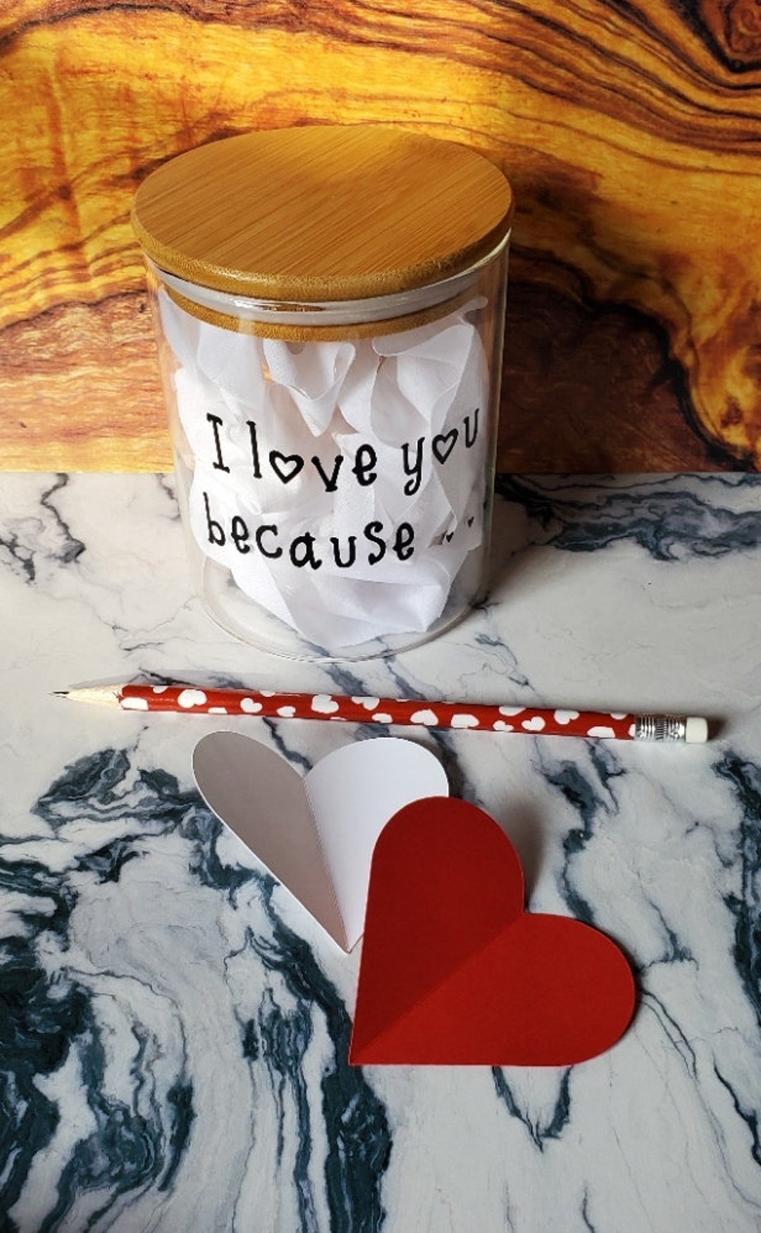 I Love You Because... Jar