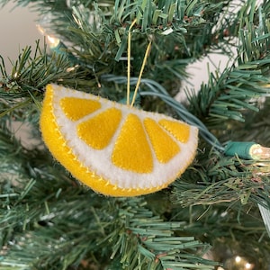 Lemon Slice Ornament