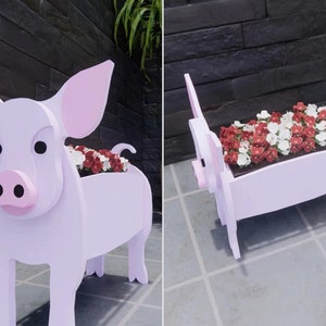 Cute Animal Planters PVC for Garden, Home Decor, Storage, Housewarming Gift, Dog Lovers Present, Animal Lovers Memorial Loss Sympathy Gift image 7