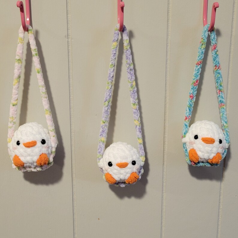 Swinging Duck Rear View Mirror Hanger Etsy