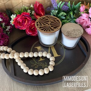 Austauschbares saisonales Multi-Dekorationstablett, für Leckereien, Heimdekoration, Einlege-Add-Ons * Digitale Schnittdateien nur SVG + DXF * Glowforge bereit
