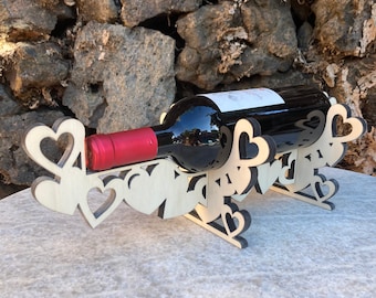 Valentine’s Day Hearts Wine Holder *Digital files only*