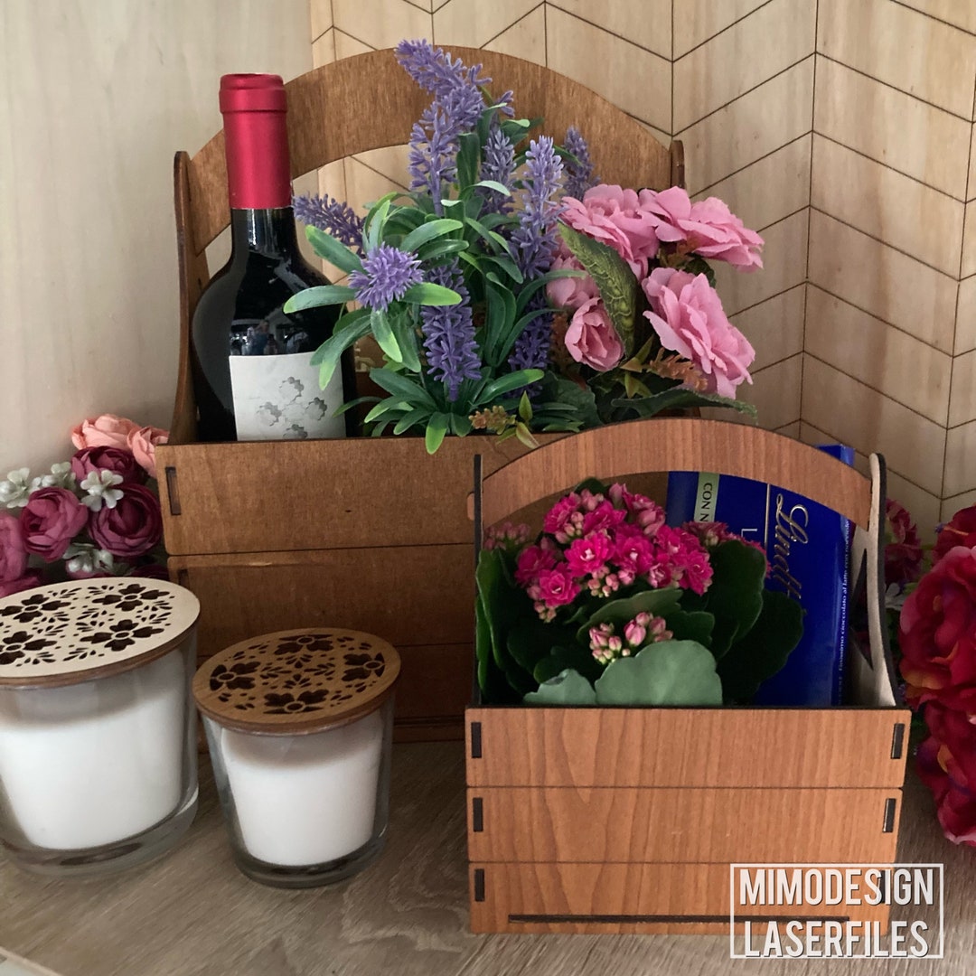 Big and Mini Basic Gift Basket Crates Boxes for Personalization and ...
