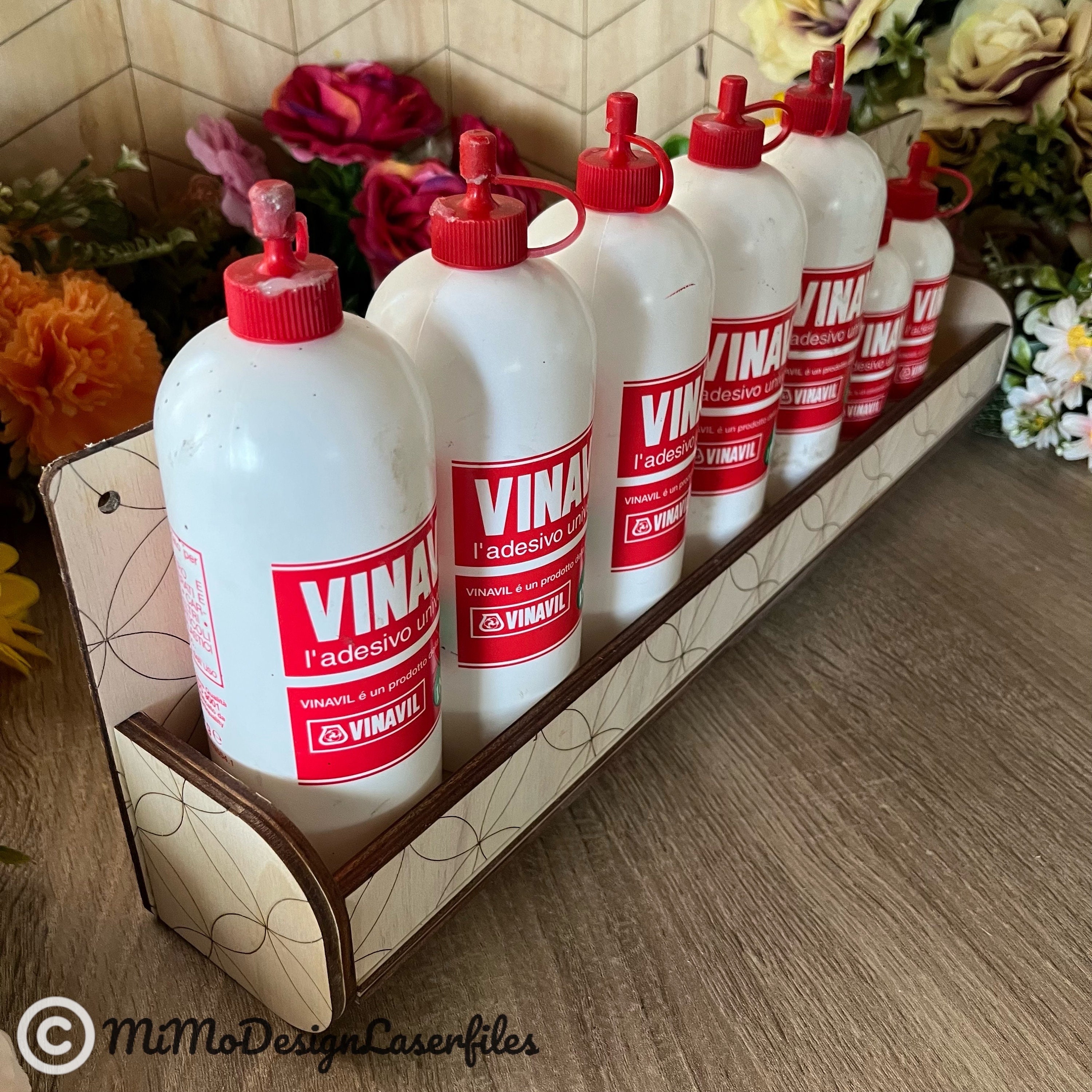 Chainmail Rack Wall Mounted Storage Shelf SVG | Chainmail Pattern Rack | Paint & Glue ...