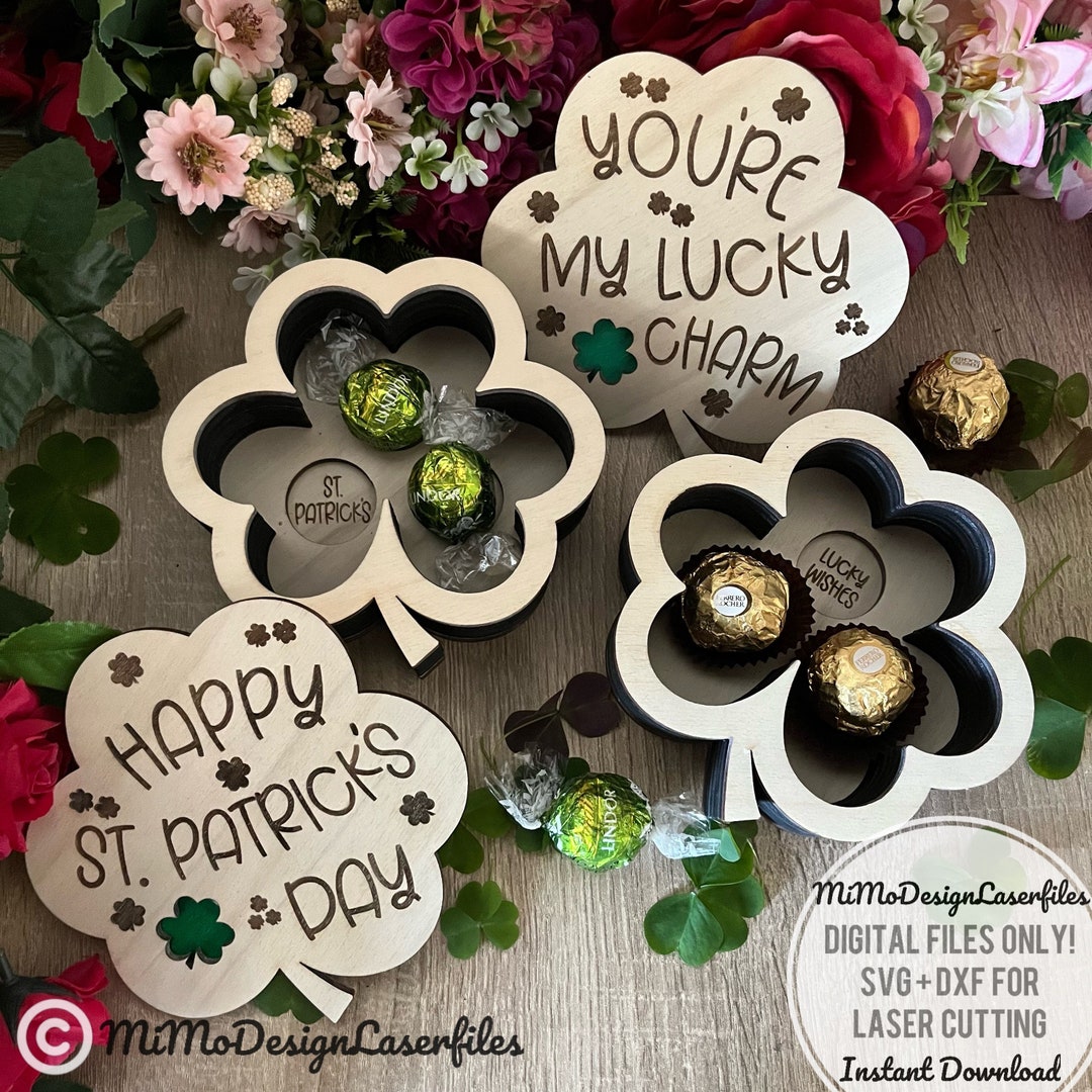 st patricks day chocolate box