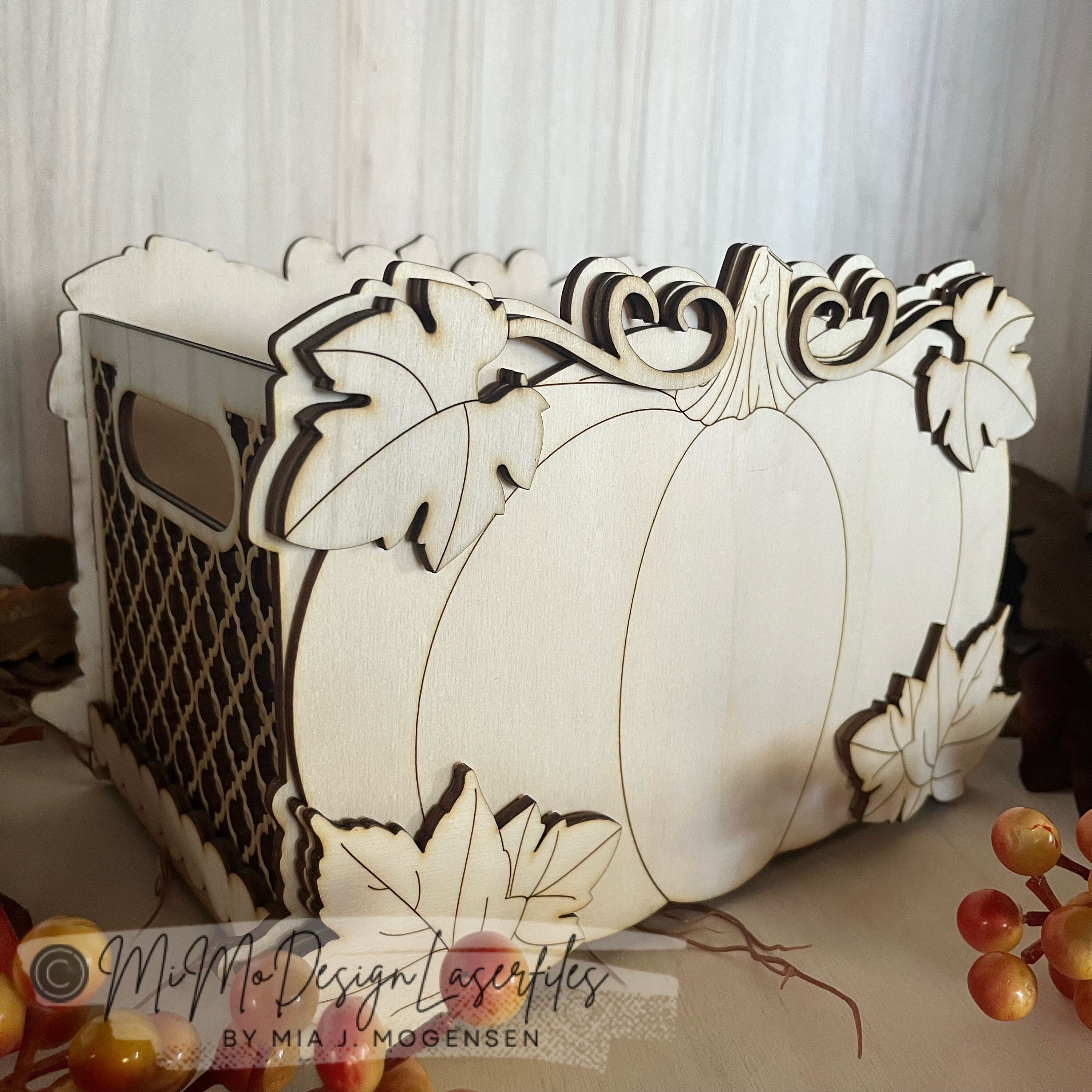 Printable Fall Boxes Pumpkin Autumn / Fall Boxes Bundle Big + Mini for Holding Wine, Decor ...