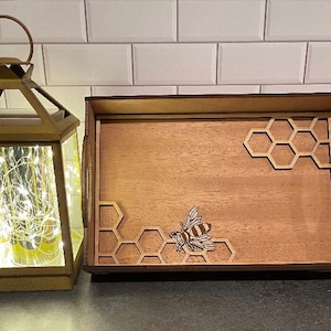 Inlay (ADD ON) for Decorative home decor trays with interchangable patterned inserts for the bottom cut files *Digital files only svg + dxf*