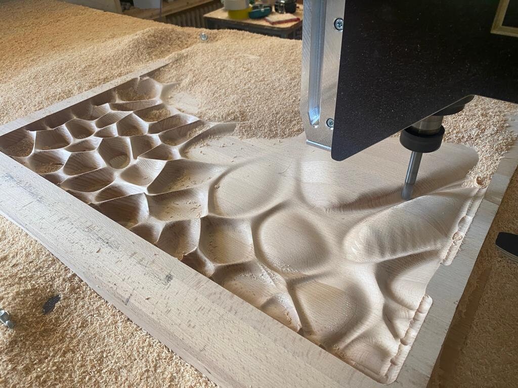 CNC Router Files, CNC Files for Wood, Parametric Wall Art, Abstract ...