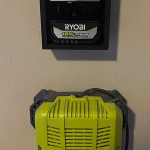Ryobi Battery Pack Wall and Under Table Mount