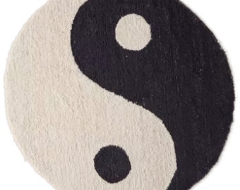 Ying Yang Tufted Rug