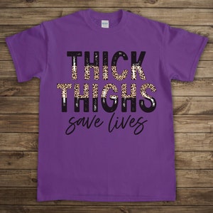 Thick thighs save lives boho sassy funny shirt,preppy vintage retro happy face t-shirt