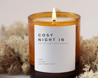 Aromatherapy Soy Candles – Hand-Poured, All-Natural Scents for Relaxation & Bliss"- | Cotton Wick Candle | Perfect Gift|Refill