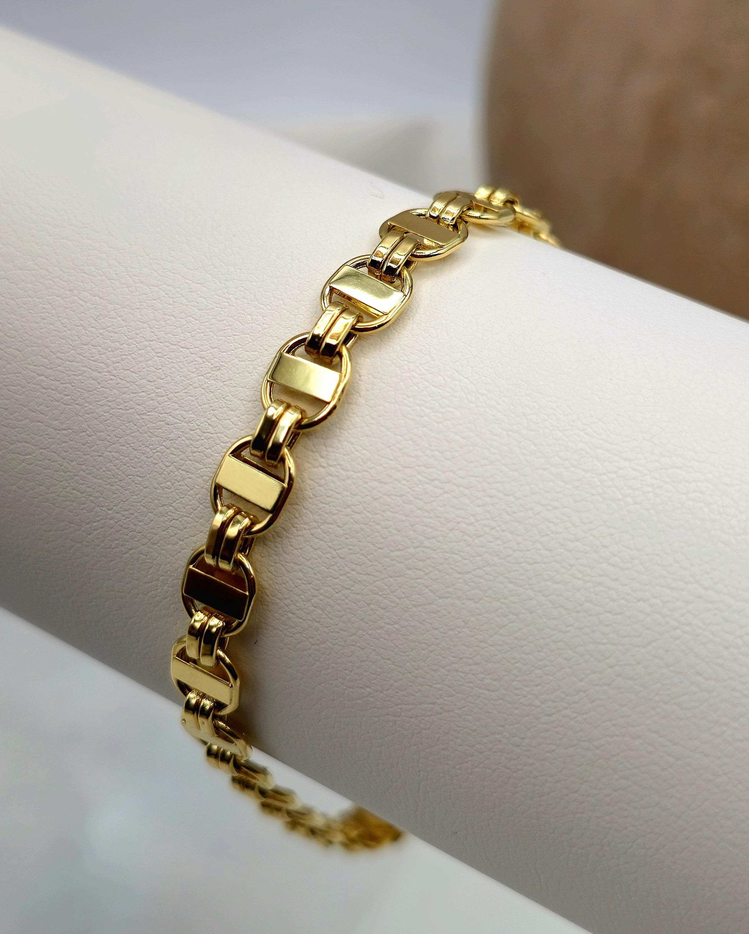 Bracciale Uomo Maglia Marinara Oro Giallo - De Stefano Gioielleria - Foto 12