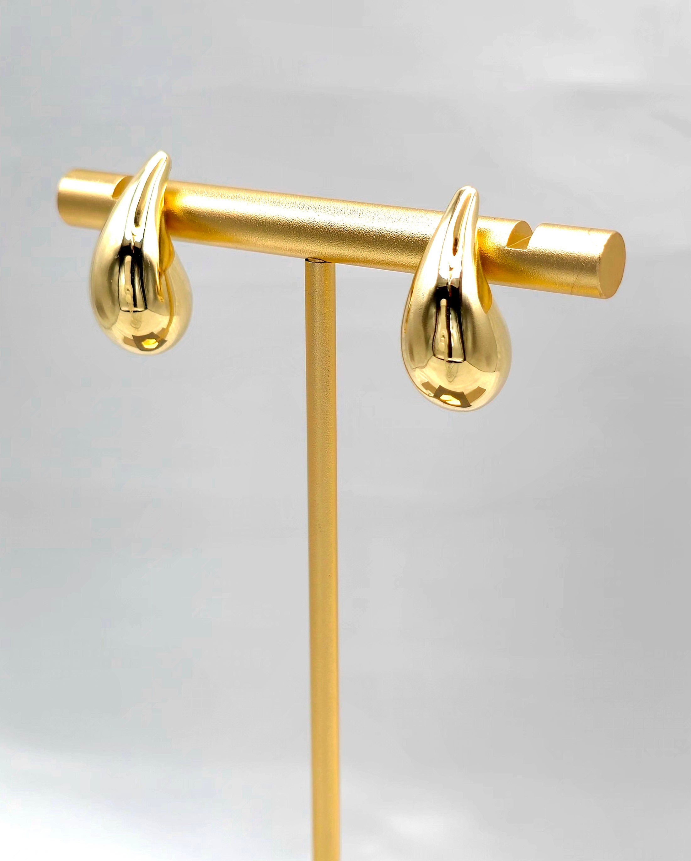 18k Gold Earrings - Etsy Singapore