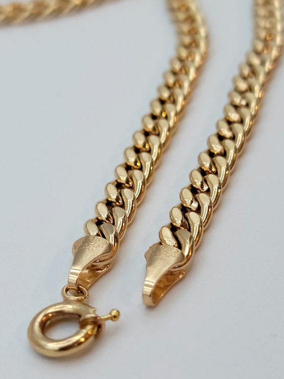 U7 Panzerkette Edelstahl - Kubanische Kette Für Damen & Herren In Verschiedenen Größen