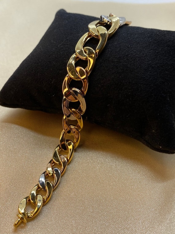 18k cuban link bracelet outlet