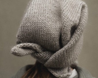 Knitting pattern for Capsule scarf no. 1, scarf, kerchief knitting pattern