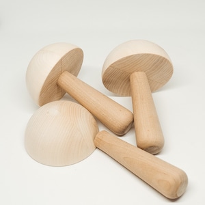 Darning mushroom for sewing, mending, repair, darner