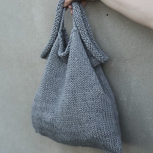 Knitting Pattern for Crazy Market Bag Market Bag Knitted - Etsy