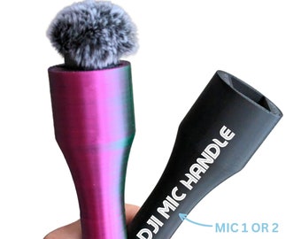 Mango DJI Mic y Mic 2, varios colores, agarre ergonómico portátil para una mejor grabación de audio