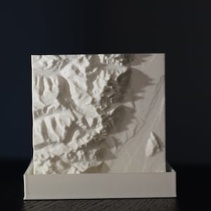 Grand Teton Nationalpark Blumentopf | 3D gedruckt | Matte Farben
