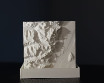 Doniczka Grand Teton National Park | Druk 3D | Kolory matowe