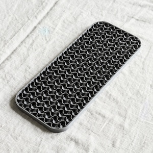 Bandeja rectangular para plantas: Bandeja humidificadora de PLA impresa en 3D (21,5 x 9 cm)