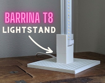 Barrina T8 LED Light Stand: Minimalist Plant Light Base