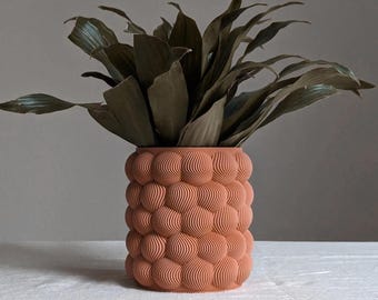Bubble Planter · Contemporary Modern Indoor Plant Pot