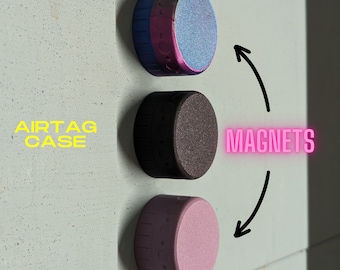 Magnetic AirTag Case · Screw-Top Protective Holder
