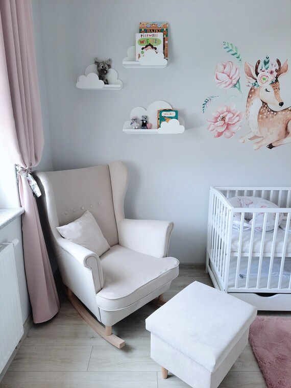 Nursery chair beige new arrivals