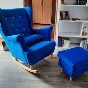 Fauteuil, vleugelstoel, schommelstoel, kruk met opbergruimte, voedingsstoel, kruk, relaxstoel | Plaats 18 | Flori