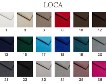 Upholstery fabric sample LOCA